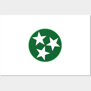 Tennessee TriStar - Green Posters and Art